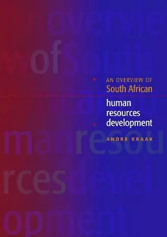 An Overview of the South African Human Resources Development cover