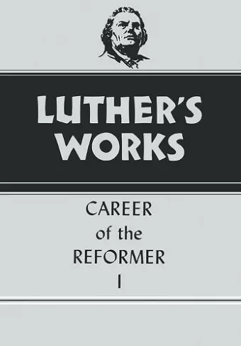 Luther's Works, Volume 31 cover