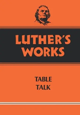 Luther's Works, Volume 54 cover