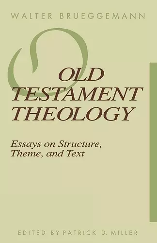 Old Testament Theology cover