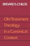 Old Testament Theology in a Canonical Context cover