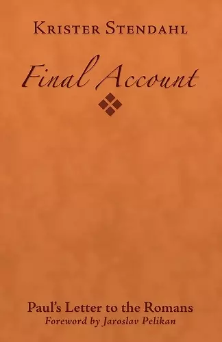 Final Account cover