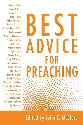 Best Advice for Preaching cover