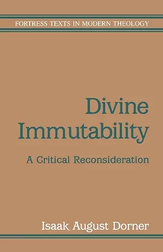 Divine Immutability cover