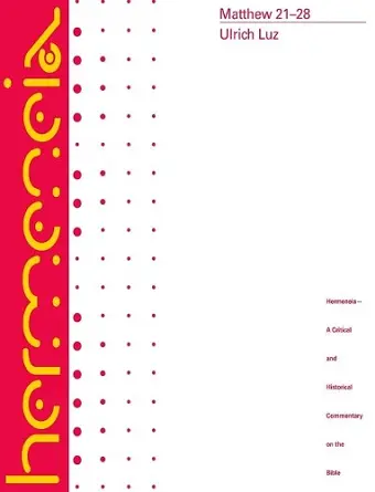 Matthew 21-28 cover