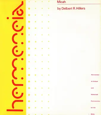 Micah cover