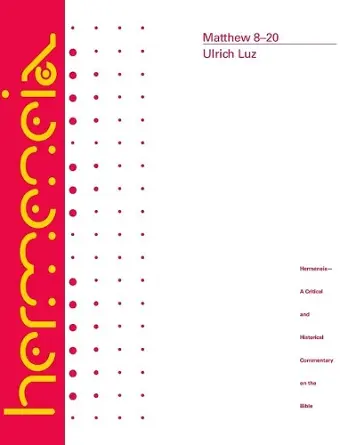Matthew 8-20 cover