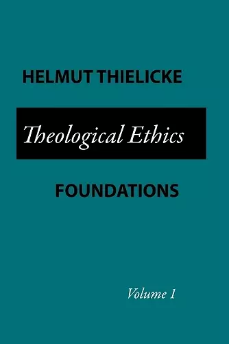 Theological Ethics cover