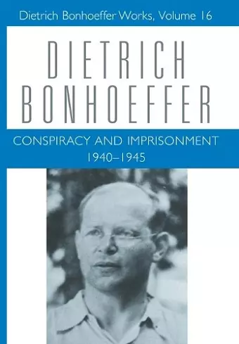 Conspiracy and Imprisonment 1940-1945 cover