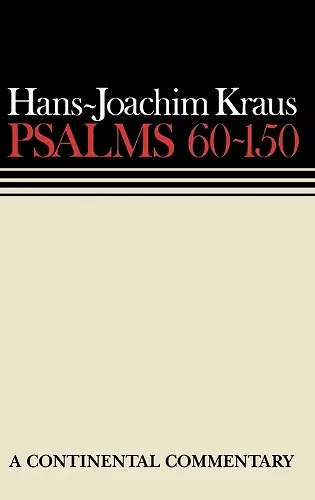 Psalms 60 - 150 cover