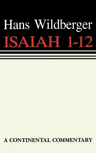 Isaiah 1 - 12 cover