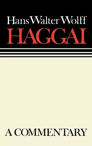 Haggai cover