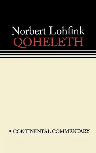 Qoheleth cover