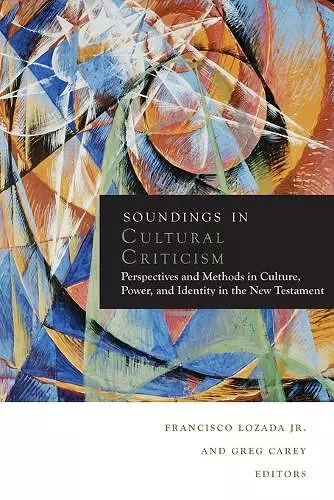 Soundings in Cultural Criticism cover