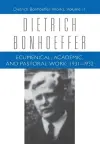 Ecumenical, Academic, and Pastoral Work cover