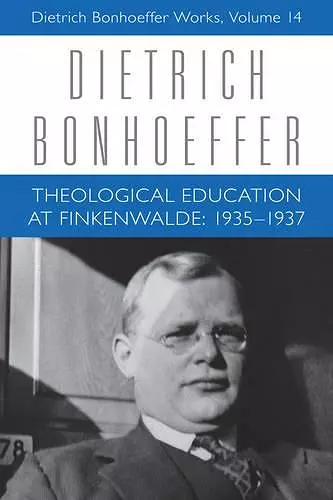 Theological Education at Finkenwalde cover
