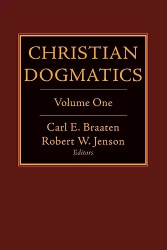 Christian Dogmatics cover