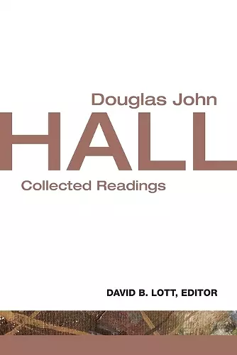 Douglas John Hall cover