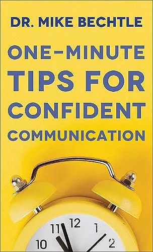 One–Minute Tips for Confident Communication cover