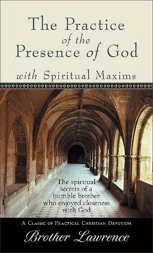 Practice of the Presence of God with Spiritual Maxims, The cover