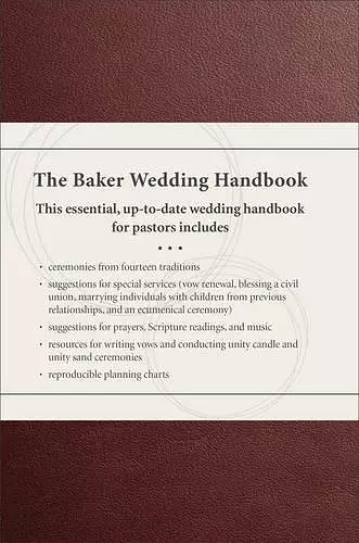 The Baker Wedding Handbook cover