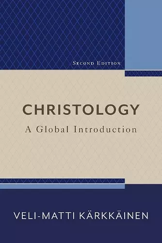 Christology – A Global Introduction cover