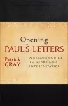 Opening Paul`s Letters – A Reader`s Guide to Genre and Interpretation cover