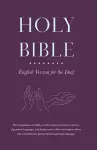 Holy Bible English Version for the Deaf cover