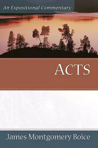 Acts – An Expositional Commentary cover