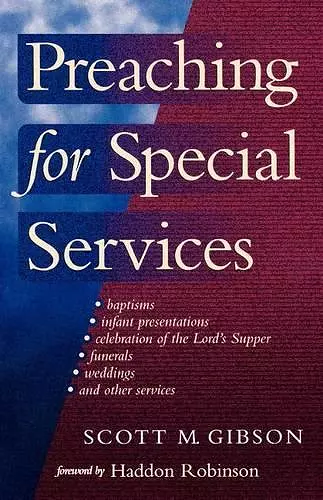 Preaching for Special Services cover