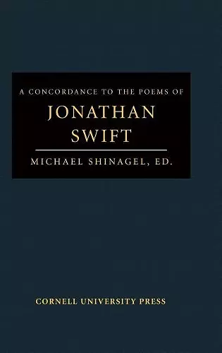 A Concordance to the Poems of Jonathan Swift cover