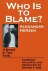 Who Is to Blame? cover