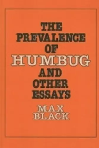 The Prevalence of Humbug and Other Essays cover