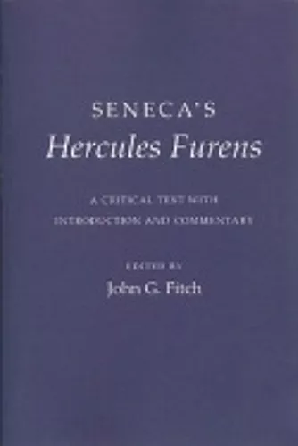 Seneca's "Hercules Furens" cover