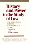 History and Power in the Study of Law cover