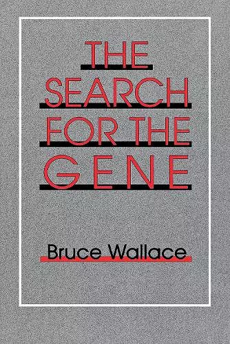 The Search for the Gene cover