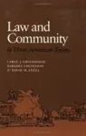 Law and Community in Three American Towns cover