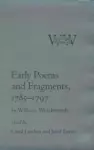 Early Poems and Fragments, 1785–1797 cover