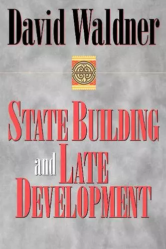 State Building and Late Development cover