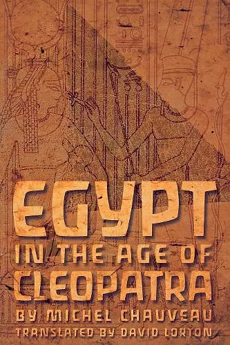 Egypt in the Age of Cleopatra cover