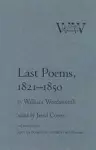 Last Poems, 1821–1850 cover