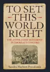 To Set This World Right cover