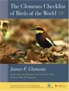 The Clements Checklist of Birds of the World cover