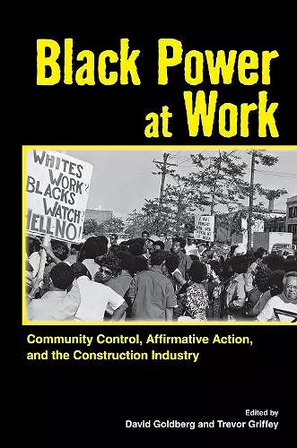 Black Power at Work cover