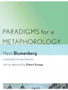 Paradigms for a Metaphorology cover