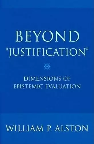 Beyond "Justification" cover