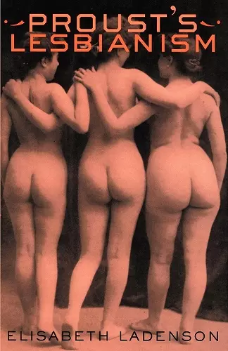 Proust's Lesbianism cover