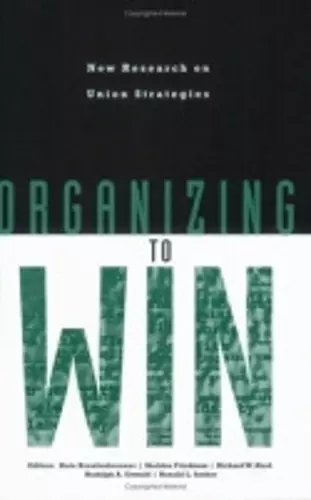 Organizing to Win cover