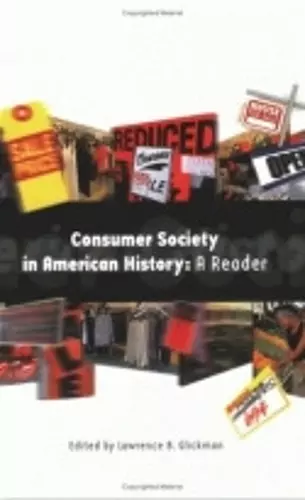 Consumer Society in American History cover