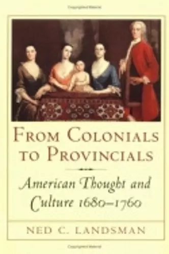 From Colonials to Provincials cover